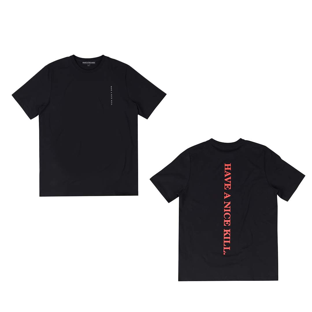 ''HAVE A NICE KILL'' Logo Black T-Shirt-haveanicekill-